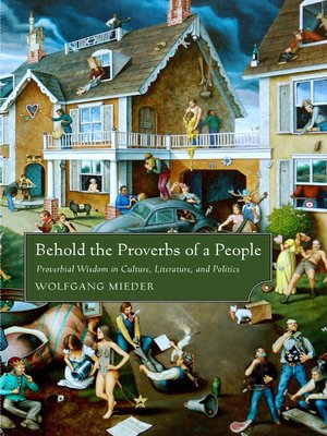 cover image of Behold the Proverbs of a People
